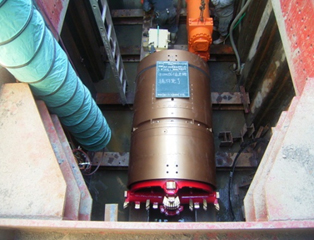 泥濃還流式推進工法